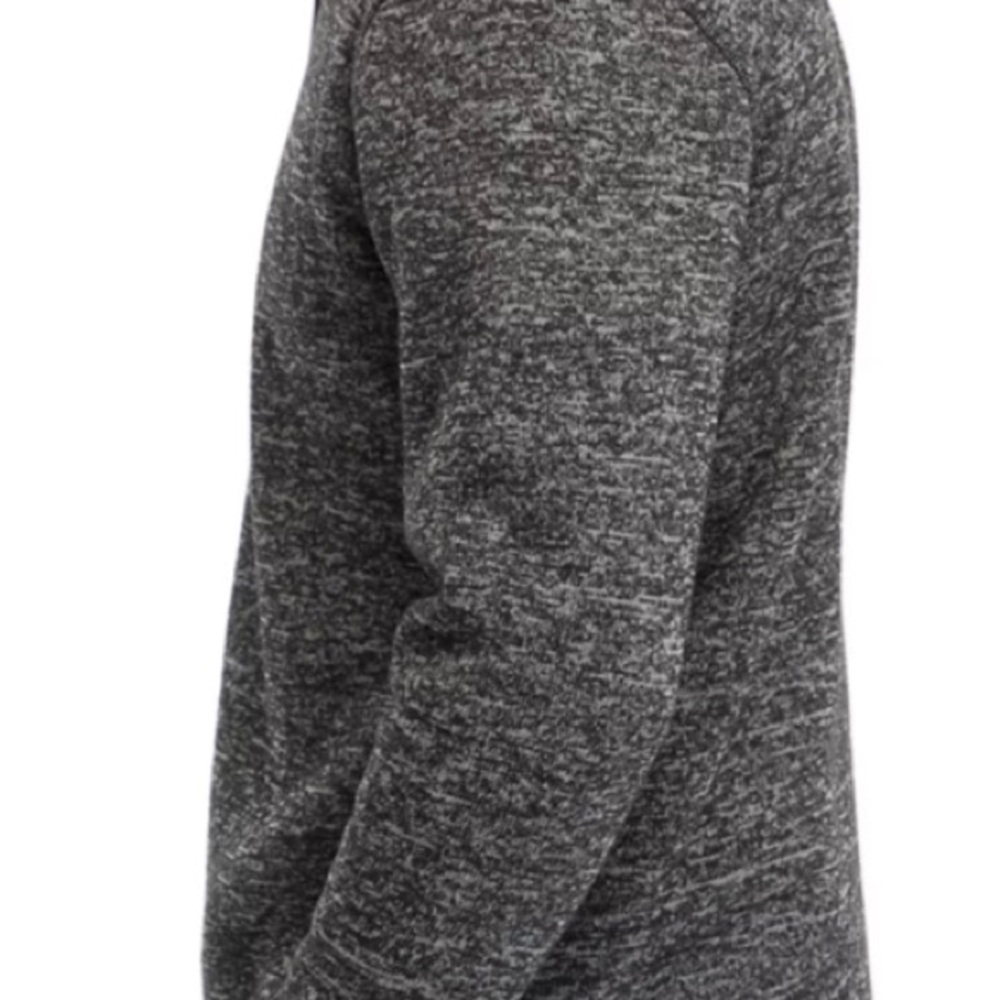 Preowned like New Fleece Original Weatherproof Men's Charcoal Zip-Up Sweater. - Picture 11 of 16